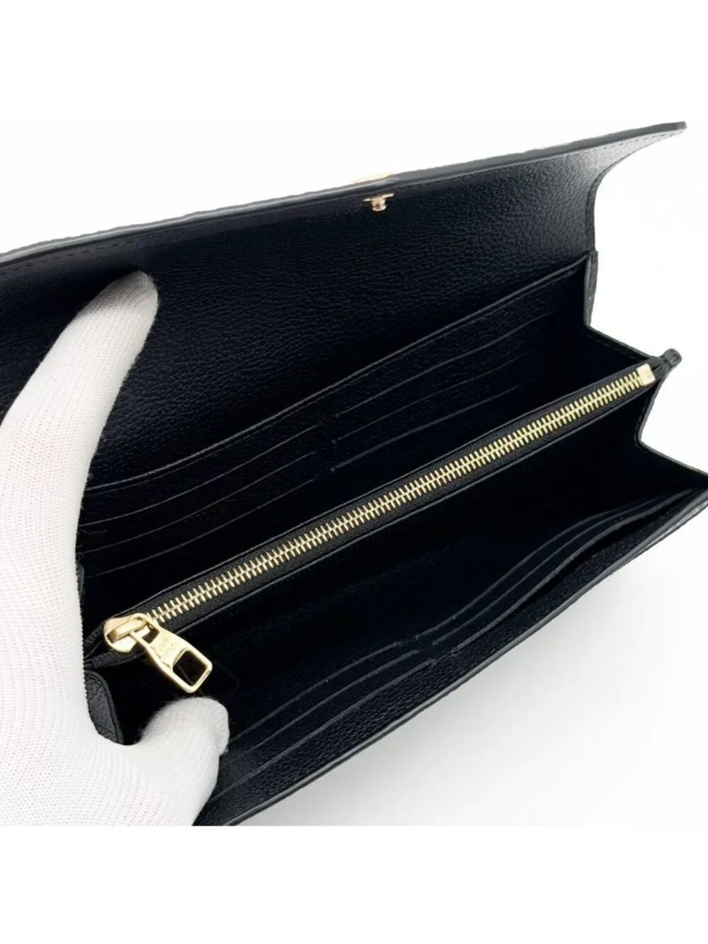Louis Vuitton Portefeuille Sarah NM Empreinte Wallet